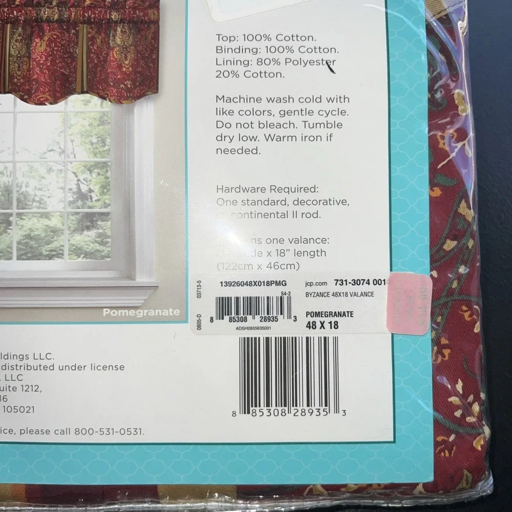 New Waverly Valance Byzance Becky 48